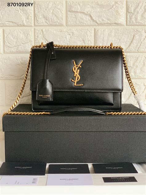 borsa sunset ysl|Yves Saint Laurent Gold Tone Chain Borsa Sunset Medium .